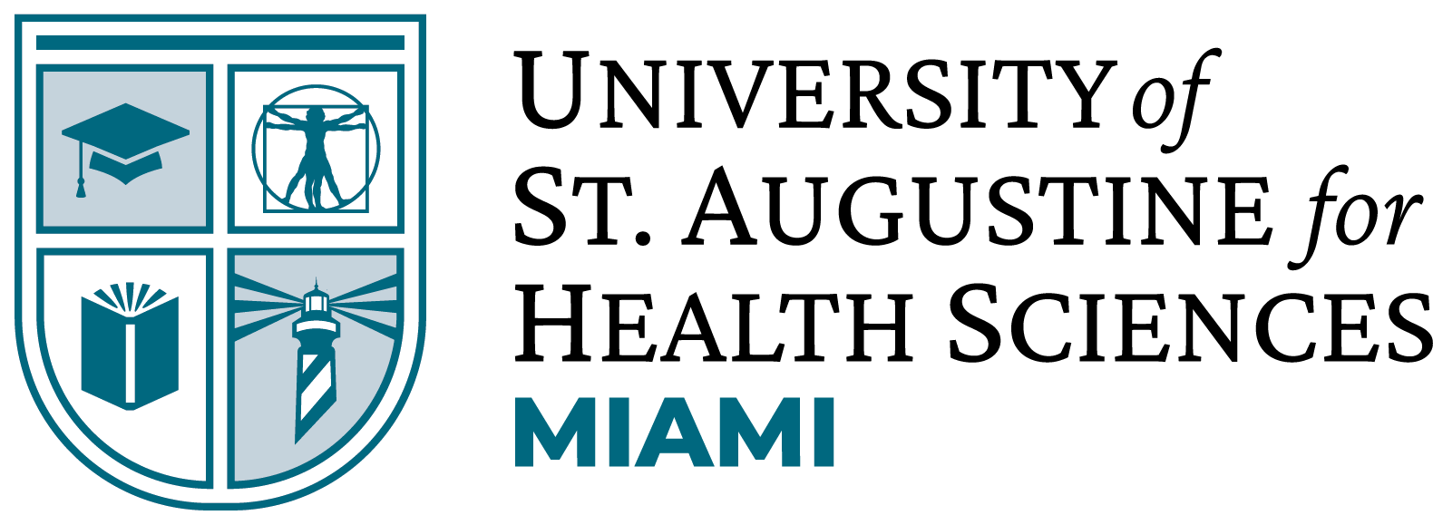 University of St Augustine Health Science Logo 2024 Miami Wa