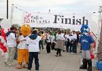 The finish at the Long Branch Walk