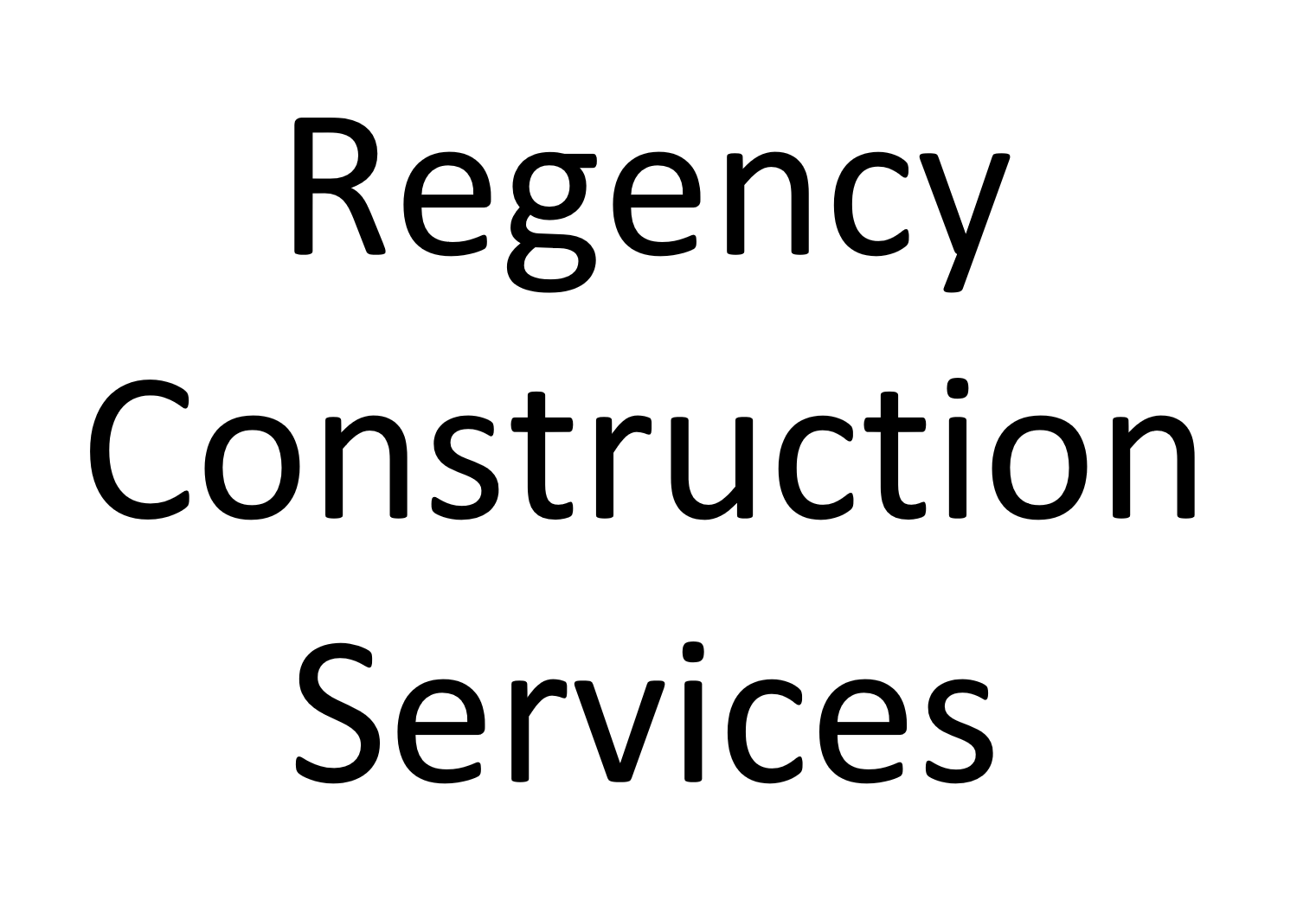 Regency Construction Services Name